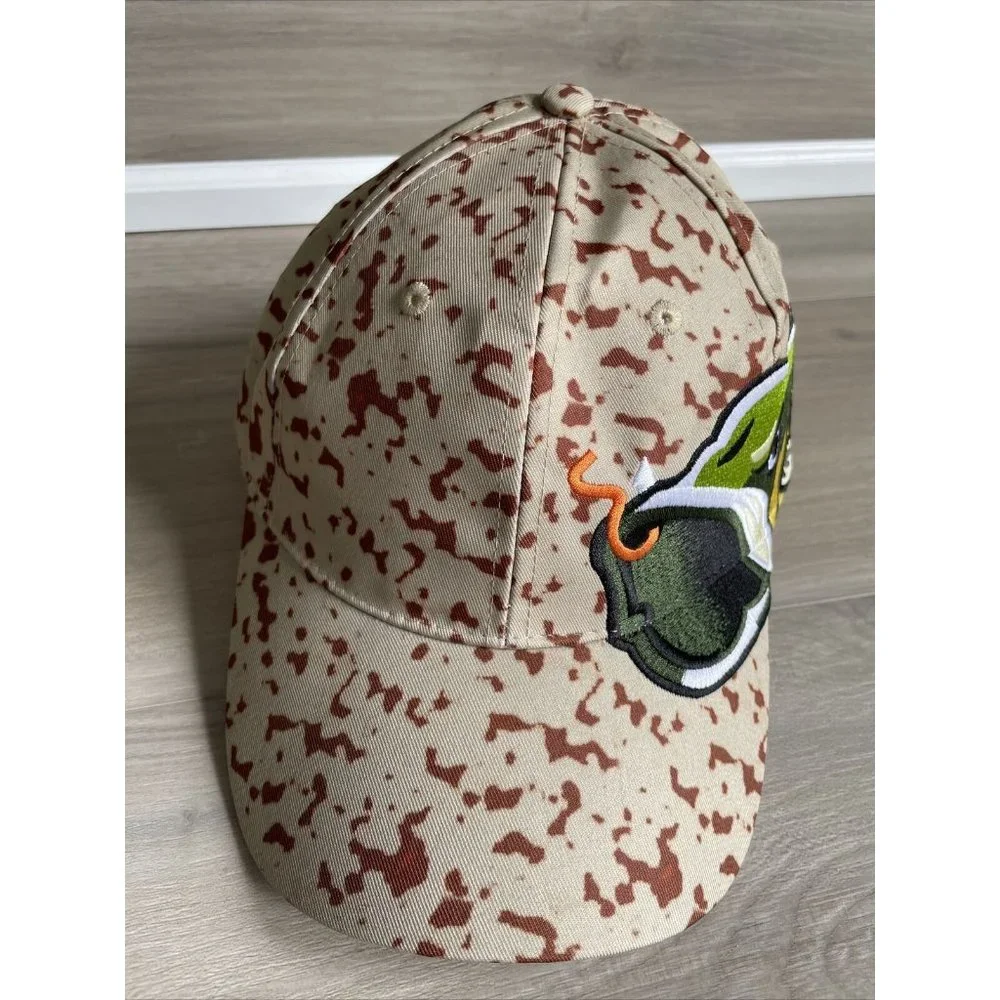 Vense Fishing Lures Camo Hat‎ Cap Green Adjustable
